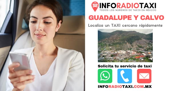 radio taxi Guadalupe y Calvo