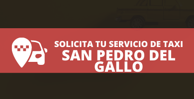 radio taxi San Pedro del Gallo