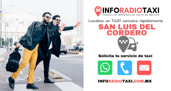 telefono radio taxi San Luis del Cordero